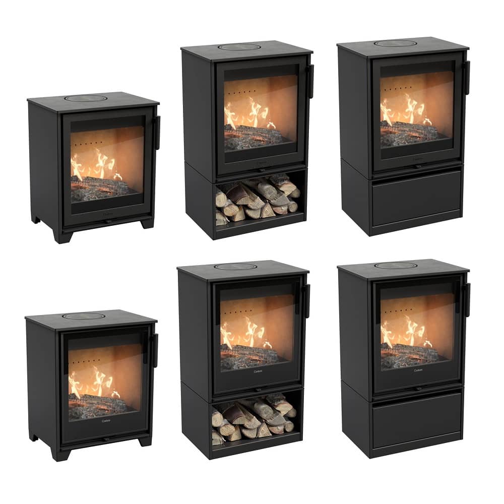 Contura 210 kiertoilmatakkamallit | Contura 210 stove models