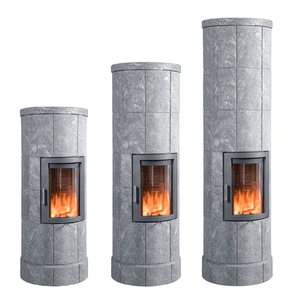 Norsk Kleber Babina vuolukivitakka | Norsk Kleber Babina soapstone fireplace