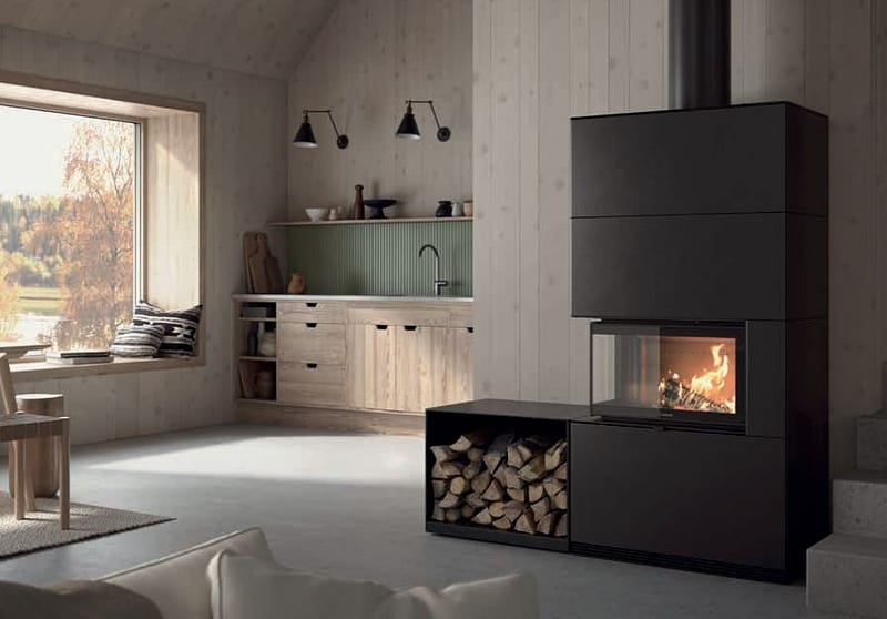 Contura i41 -kiertoilmatakka | Contura i41 fireplace